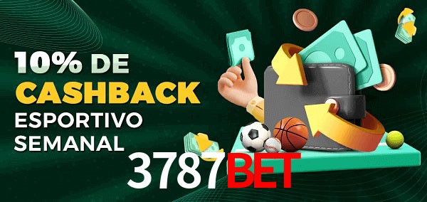 10% de bônus de cashback na 3787Bet